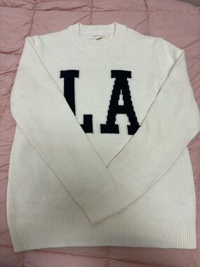 AEROPOSTALE Women’s Logo Crewneck Sweater - White